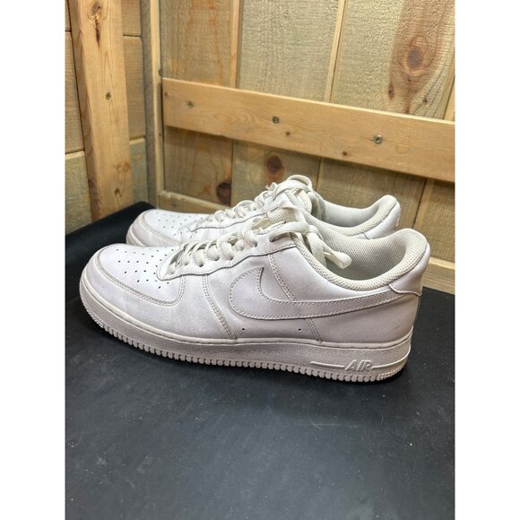 Nike Air Force 1 Low White Sneakers Mens Size 11 Classic Leather Casual Shoes main image 5